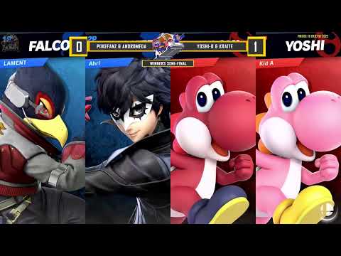 Regular Bairs #358 - SSBU Doubles - Winners Semis - PokefanZ & Andromeda vs. Yoshi-O & Kraite