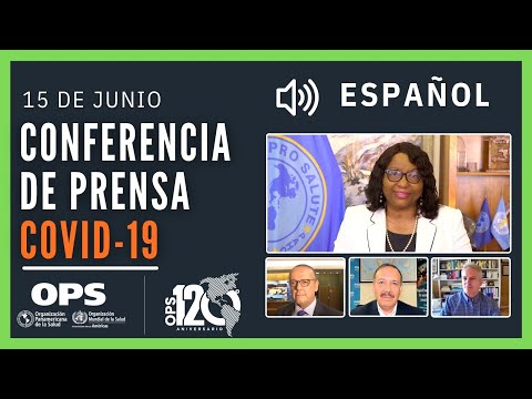 Conferencia de prensa sobre COVID-19 en las Américas - AUDIO ESPAÑOL