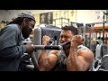 TRAINING ARMS WITH CHARLES GLASS at Mecca