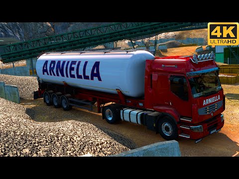 [G29] ETS2 (4K 60FPS) | RENAULT PREMIUM 460 | MONTPELLIER 🇫🇷 - CLERMONT 🇫🇷