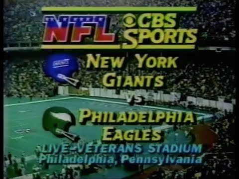1981 NFC Wildcard - Giants vs. Eagles