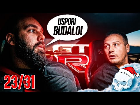 NAJZAD TESTIRAMO 1200 KONJA GTR - VLOGMAS 23/31