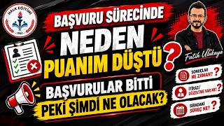 başvuru sürecinde ortaya çıkan sorunlar ve olası senaryolar