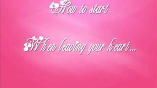 One Voice - Deep in My Heart Lyrics