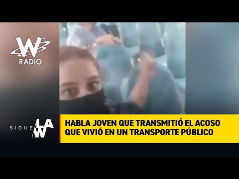 Young woman who live-streamed the attack by two men who threatened to stab her speaks out