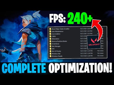 How to BOOST FPS in Valorant (Optimization Guide) - Get More FPS *2022*