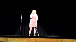 Harding Idol 2014 - Maylie Vang singing 