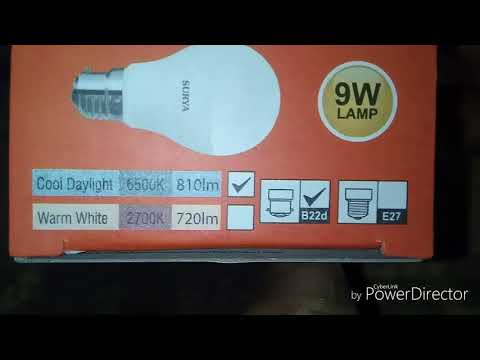 Surya 9 Watt Led Bulb Review