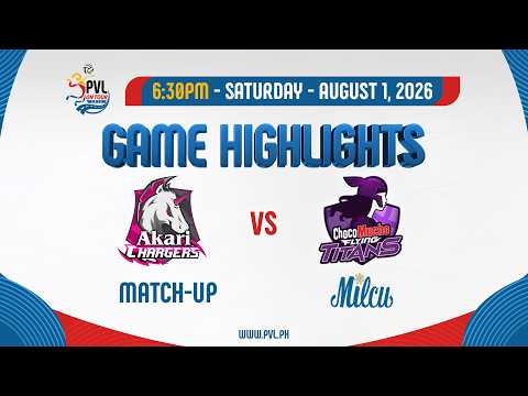 Akari vs. Choco Mucho - Match Highlights | 2026 All-Filipino Conference