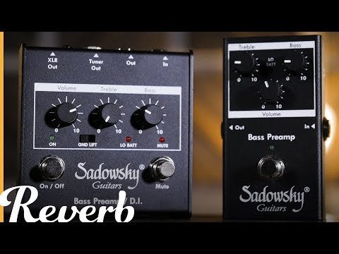 Sadowsky SBP-2 Bass Preamp | Reverb