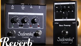 Video thumbnail for Sadowsky SBP-1 Bass Preamp/DI & SBP-2 Bass Preamp Pedal | Reverb Demo Video by Reverb