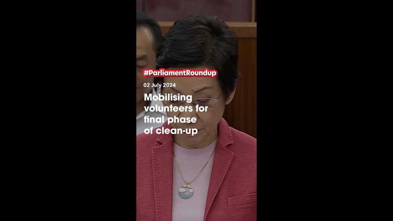 Mobilising volunteers for final phase of clean-up