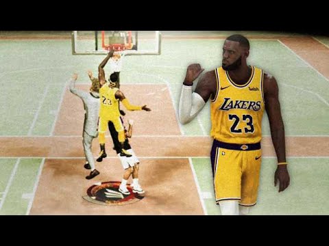 LEBRON JAMES BUILD vs 90 WIN% COMP PLAYERS in NBA 2K20
