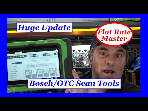 Huge Update For Bosch and OTC Scan Tools
