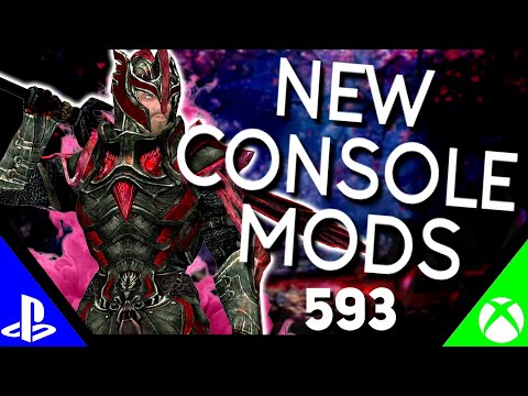 Skyrim Special Edition: ▶️5 BRAND NEW CONSOLE MODS◀️ #593 (PS4/XB1)
