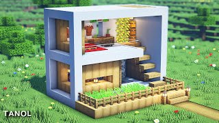 ⚒️  Minecraft | How To Build a Open Modern House