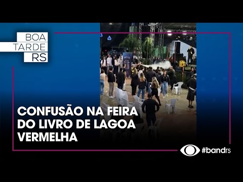 Confusão na Feira do Livro de Lagoa Vermelha