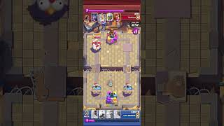 Rocket rumble in a nutshell 👎🏽 #clashroyale #rocket #lame