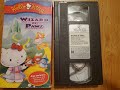 Hello Kitty Wizard Of Paws 1998 VHS