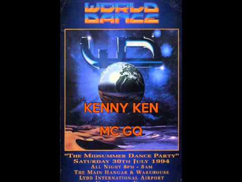 kenny Ken & MC GQ @ World Dance 30th July 1994