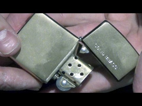Zippo Brass Lighter