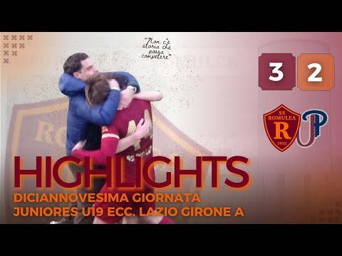 Romulea - UniPomezia | GOAL e HIGHLIGHTS XIX giornata Juniores Under 19 Ecc.