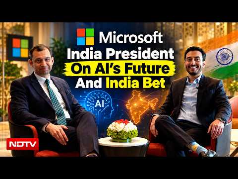 Microsoft India President Puneet Chandok On AI’s Future, India’s AI Race & Jobs | NDTV Exclusive