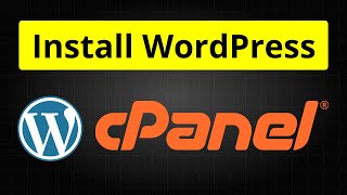 How To Install WordPress in cPanel Manually Step By Step | 2026