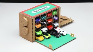 וואו! מנעול בטוח של Amazing Hot Wheels DIY מ-Cardboard