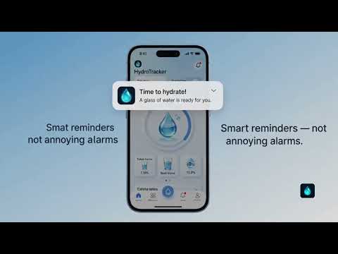Water Reminder: HydroTracker video thumbnail