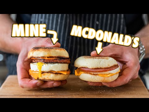 How to Make a McDonald's Egg McMuffin at Home