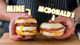 Making the McDonald's Egg McMuffin At Home | But Better