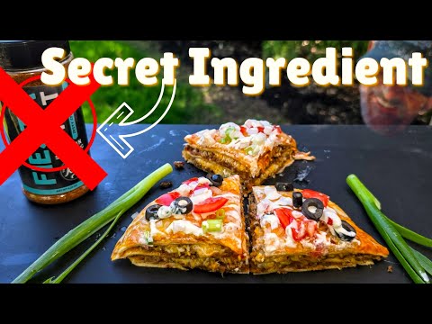 This Griddled Mexican Pizza is the BEST on YouTube | Secret Ingredient Revealed | Taco Bell Copycat