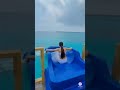 Anushka Sen Water Sports In Bikini Shorts