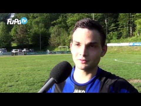 Jonathan Knodel - SV Langensteinbach - zum Spiel vs. TuS Bilfingen, FuPa.tv-Interview am 21.5.2016