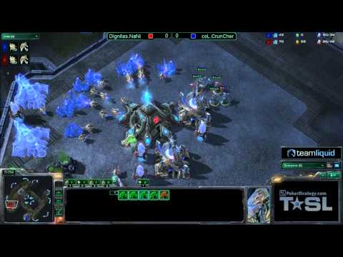 Game 1 - Dignitas.NaNi vs coL.CrunCher - TSL3 Ro8 Match 3