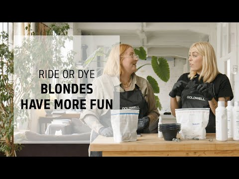 Ride or Dye: Blondes Have More Fun | Goldwell's Hair Coloring Show | Goldwell Education Plus