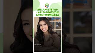 Meski Jalani Ibadah Puasa, Melanie Putri Akui Tetap Berlari Marathon, Ini Manfaatnya