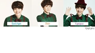 Exo - December, 2014 [English/Romanization/Hangul] Color + Picture Coded HD