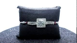 Silver Chain Style Brother Rakhi | RAKHI2021 | RakhisOnline