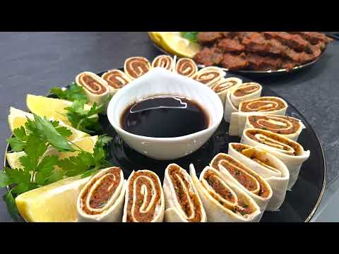 ŞİP ŞAK 10 dakikada ETSİZ ÇİĞ KÖFTE en kolay nasıl yapılır #vejeteryan #çiğköftesushi