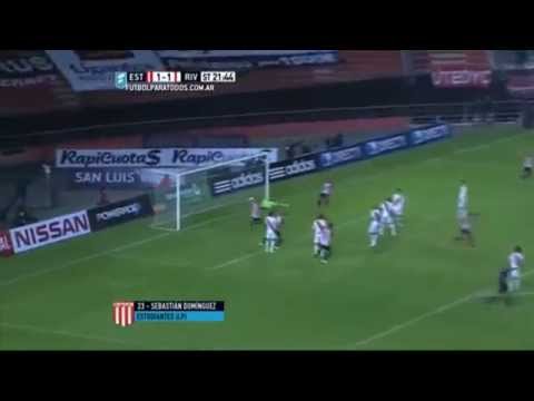 Planeta EDLP Tv | GOL de Domínguez / Estudiantes 2-1 River | Torneo Primera División 2015