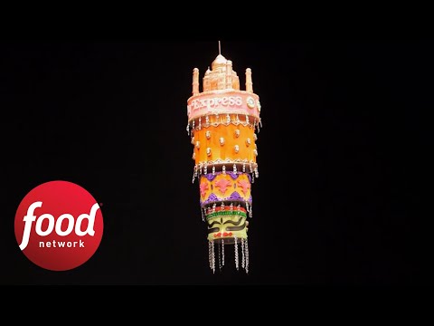 Bollywood Chandelier Cake | Food Network
