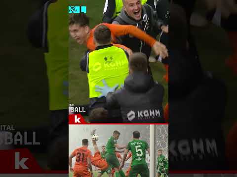 Video Thumbnail: Fallrückzieher-Tor in der 96. Minute in Polen #shorts