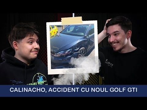 CUM A FACUT CALINACHO ACCIDENT CU GOLFUL LUI GTI CU 250CP!