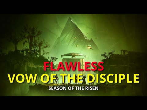 Flawless Vow of the Disciple Raid - Season of The Risen | Destiny 2 (PS5)