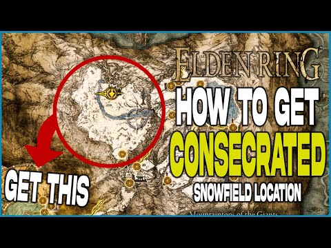 *GUIDE* How To Activate SECRET LIFT And Reach CONSECRATED SNOWFIELD Location! | Elden Ring