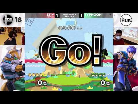 Domino Effect 18 - Stiv(Fox) vs Typhoon(Marth) - Losers Round 2