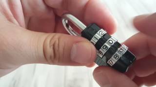 How to unlock padlock easily without passwords