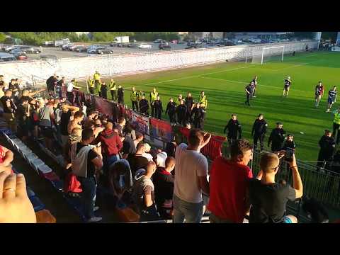 Spartaks - Crvena Zvezda, troubles after the game